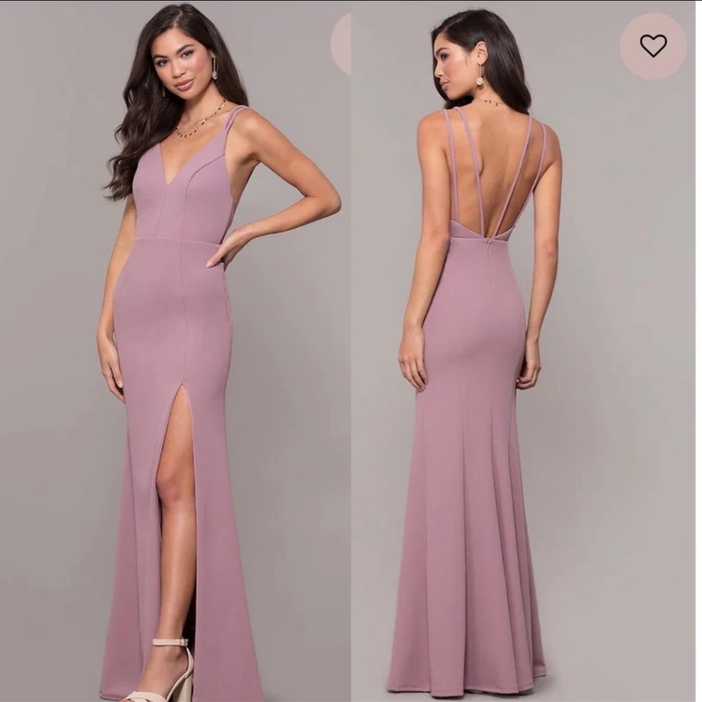 Promgrill v neck formal prom dress size M